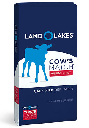牛犊代乳品 - Cow’s Match® WarmFront® - Land O'Lakes Animal Milk Products Co. - 粉末