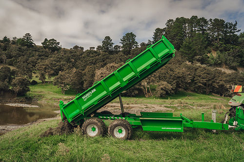 自卸拖车 - LoadMax TX108 TX110 TX114 - Hustler Equipment - 双车轴 / 牲畜饲料 / 用于草捆
