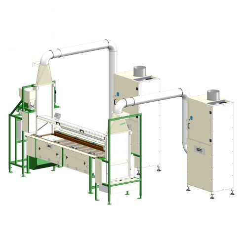 颗粒预清洗机 - TOA-SP01 - Seed Processing Holland BV - 振动筛孔 / 带风选器