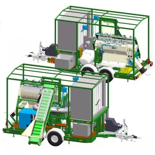小麦打谷机 - TMM-4990 - Seed Processing Holland BV - 牵引式