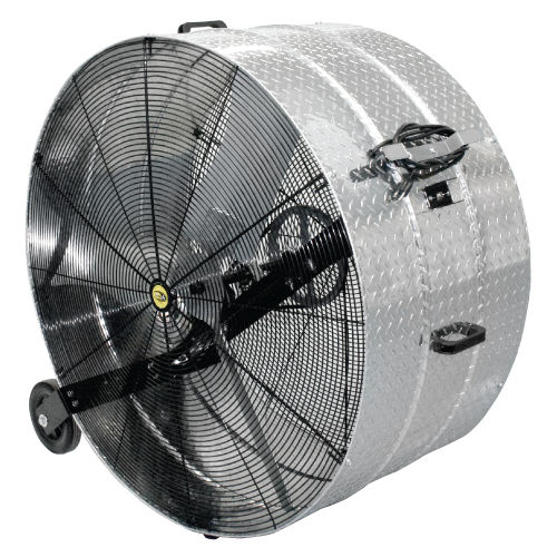 农用建筑通风风扇 - Diamond Brite™ VI Series - J&D Manufacturing - 再循环 / 便携式 / 滚筒
