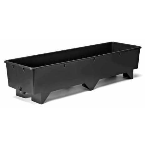 塑料花盆 - 6UB - Bato Plastics B.V. - 正方形 / 长方形 / 黑色