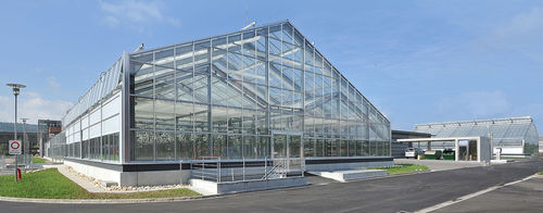 尖顶温室 - Forschungsgew&auml;chshaus - Kräss GlasCon GmbH - 实验 / 玻璃 / 永久性