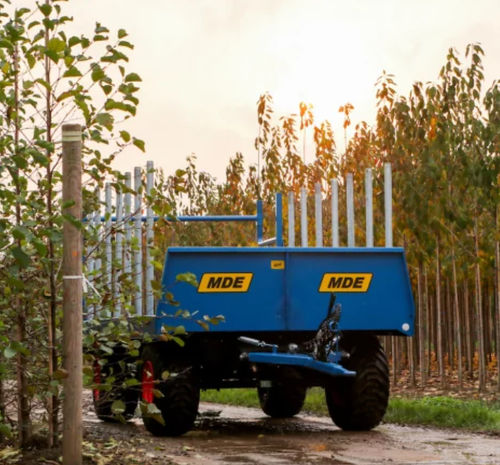 托盘拖车 - BTW4x0 - MDE Machinebouw bv - 双车轴 / 农用 / 7吨