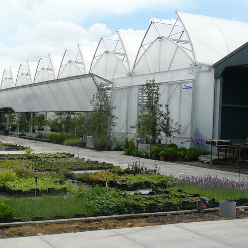 多尖顶温室 - VERMAKO GREEN HOUSES - 塑料 / 全开顶 / 铝合金框架