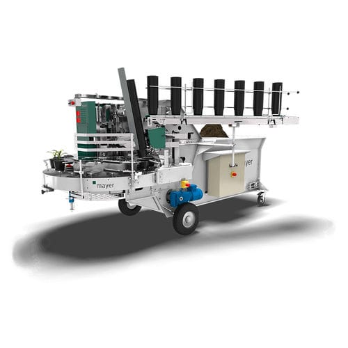 自动花盆装土机- TM 1010F - Visser Horti Systems