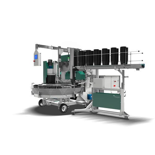 自动花盆装土机 - TM 2432D - Visser Horti Systems