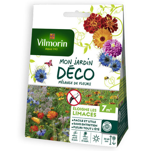 二年生花种子 - Vilmorin Jardin (Vilmorin Garden/ VDB) - 混色 / 用于花园 / 菜园