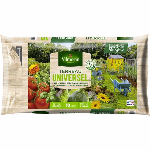 泥炭栽培基质 - UNIVERSEL  - Vilmorin Jardin (Vilmorin Garden/ VDB) - 盆栽土 / 木纤维 / 袋装