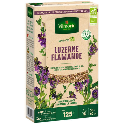 紫苜蓿动物饲料 - Flamande  - Vilmorin Jardin (Vilmorin Garden/ VDB) - 氮恢复 / 土壤结构 / 用于饲料