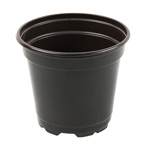 塑料花盆 - RCP-433 - Ainong USA Corporation - 圆形 / 黑色 / 重复使用型