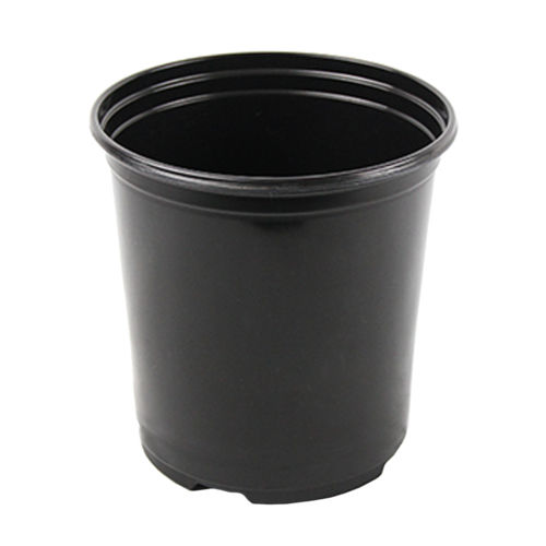 塑料花盆 - RCP-630 - Ainong USA Corporation - 圆形 / 黑色 / 重复使用型