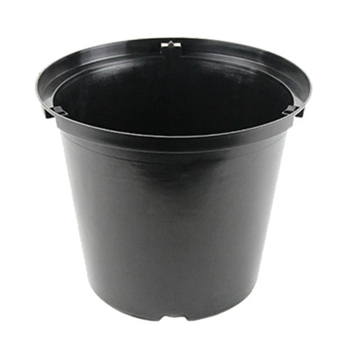 塑料花盆 - IMP-1001 - Ainong USA Corporation - 圆形 / 黑色 / 重复使用型