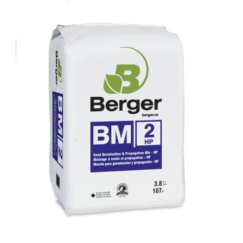 泥炭藓栽培基质 - BM 2  - Berger - 蛭石 / 袋装 / 细粒