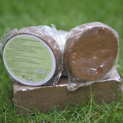 椰糠栽培基质 - Coir Discs - Fibredust LLC - 椰树纤维 / 土块 / 紧凑型