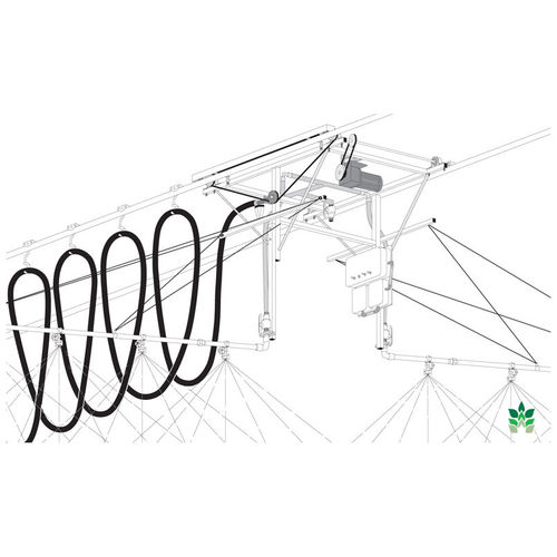 温室喷灌机悬臂 - Growing Systems Inc - 水管浇灌 / 悬挂式