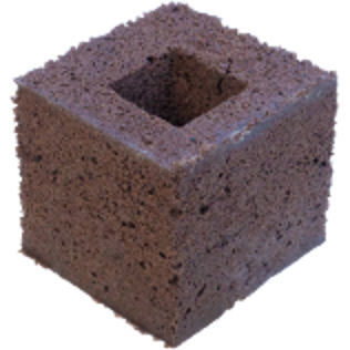 泥炭栽培基质 - Q3X3BLOCK - International Horticultural Technologies LLC - 土块