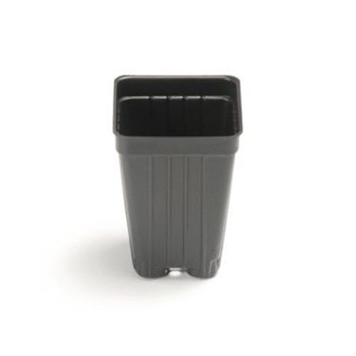 塑料花盆 - 225P - Landmark Plastic - 正方形 / 黑色