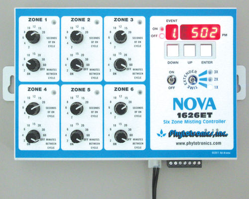 温室气候环境控制器 - NOVA 1626ET - Phytotronics Inc - 喷雾器用
