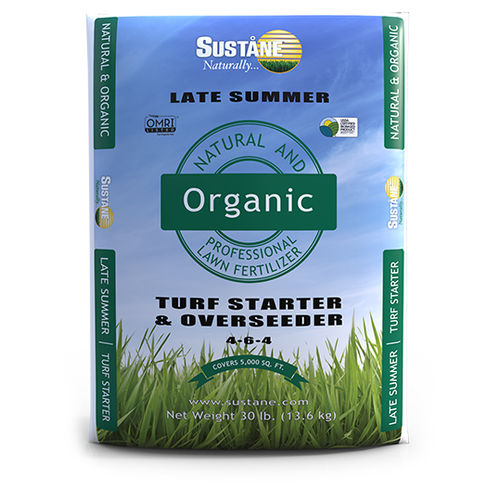有机肥料 4 6 4 Sustane Natural Fertilizer Inc Npk 颗粒 地面施用