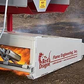 无化学品消毒设备 - PL8750 - Flame Engineering, Inc. - 火焰式 / 用于鸡舍垫料 / 拖拉机悬挂