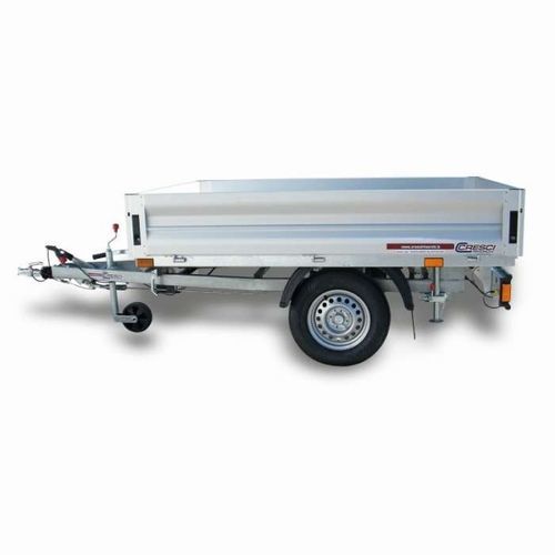 倾卸式拖车 - RB10 - CRESCI RIMORCHI Srl - 悬挂式 / 单车轴 / 花园