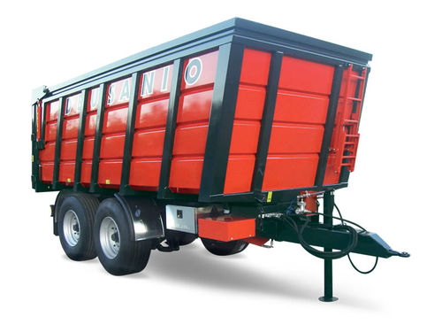 自卸拖车 - DMP 140-50 - D'EUSANIO Snc - 双车轴 / 农用 / 14吨