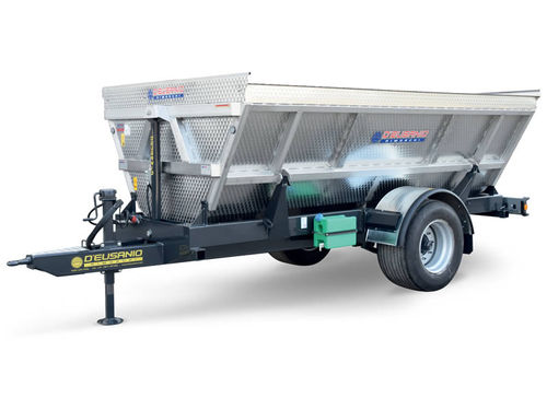 自卸拖车 - DRL series - D'EUSANIO Snc - 单车轴 / 农用 / 0 t...10 t