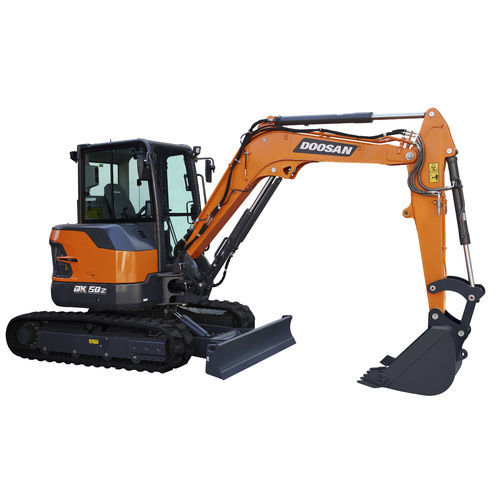 履带挖掘机 - DX50Z - DOOSAN INFRACORE CO. LTD - 液压 / 带挡板 / 小型