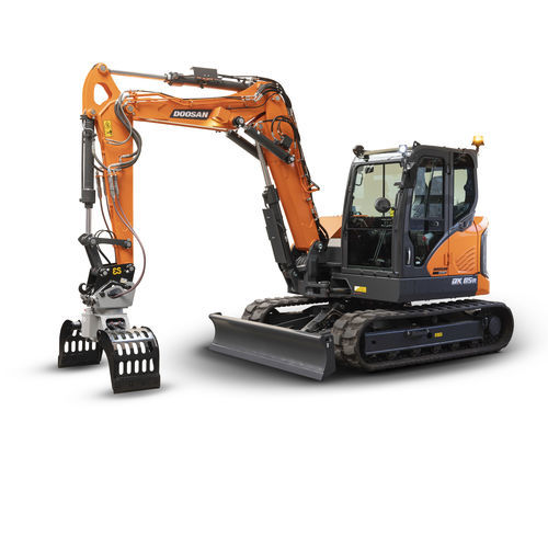 履带挖掘机 - DX85R-7 - DOOSAN INFRACORE CO. LTD - 液压 / 带挡板