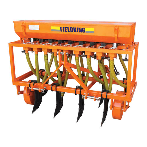 机械条播机 - FKZSFD series - FIELDKING, INDIA - 齿式 / 拖拉机悬挂 / 三点悬挂