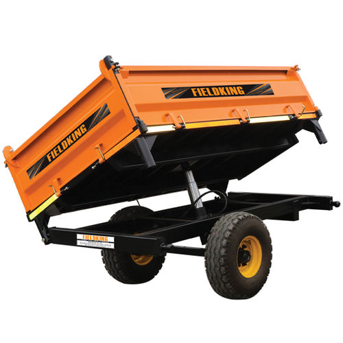 倾卸式拖车 - FKAT2WT-E series - FIELDKING, INDIA - 单车轴 / 农用 / 8吨