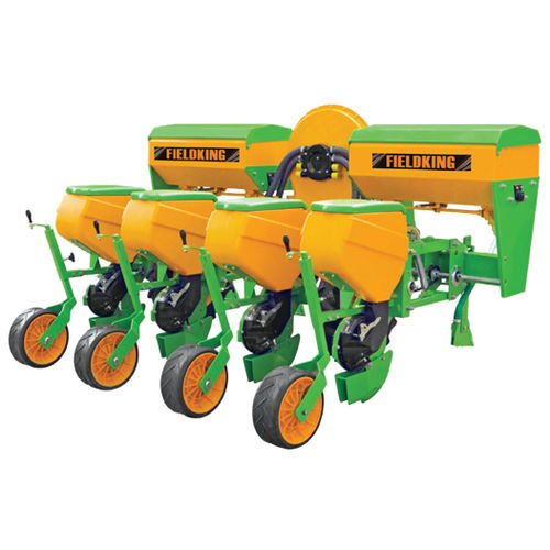 气动条播机 - FKPMCP series - FIELDKING, INDIA - 拖拉机悬挂 / 三点悬挂 / 带施肥机