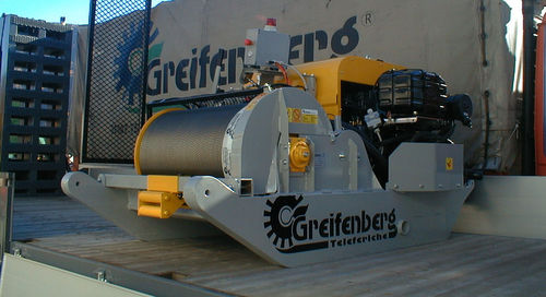 拖拉机安装式林业绞车 - Vfe 1400 Eco	 - GREIFENBERG TELEFERICHE Sas