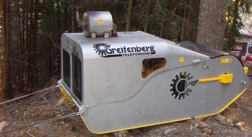 拖拉机安装式林业绞车 - Vf 2100 Freeman	 - GREIFENBERG TELEFERICHE Sas