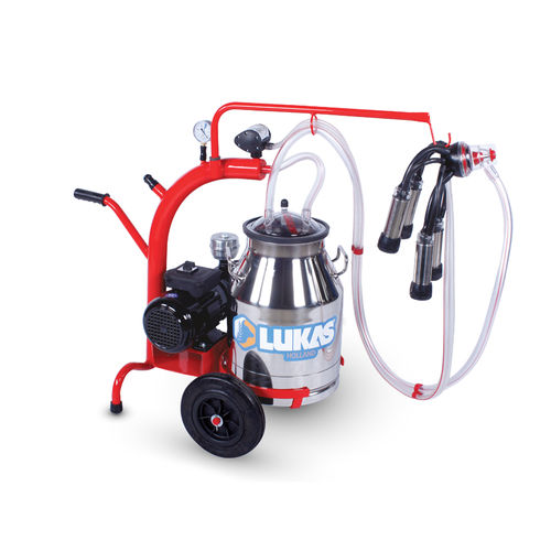 牛用挤奶设备 - 30.4  - LUKAS MAKINE VE DIS TIC. LTD. STI. - 电动 / 移动式