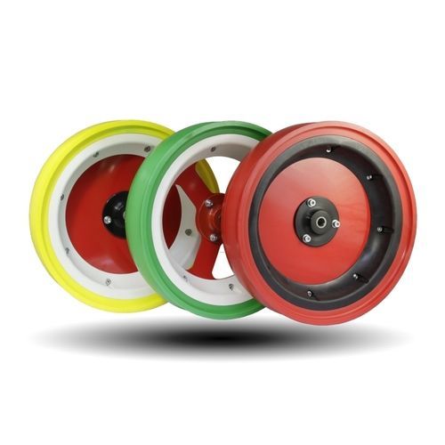 压土轮 - GLT400X115R - MECAPLAST di CONTI EMANUELE & Co. Sas - 用于播种机 / 螺栓紧固