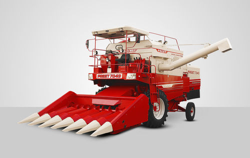 非常规联合收割机 - 7049 - PREET TRACTORS PRIVATE LIMITED - 滚筒式脱粒 / 逐稿器 / 玉米