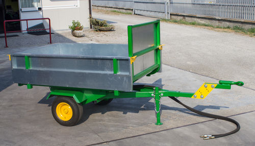 自卸拖车 - Express 600 IT - ROSSELLI Snc Officine Meccaniche - 倾卸式 / 双车轴 / 林业