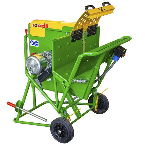 圆形断木机 - Yoghi 600 M, Yoghi 600 T - ROSSELLI Snc Officine Meccaniche - 立式 / 电动