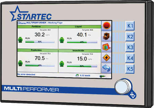 播种控制系统 - MULTIPERFORMER - STARTEC Srl - ISOBUS / 触摸屏