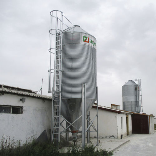饲料筒仓 - Feed Silos - AGACLI silo - 金属 / 圆形 / 锥底