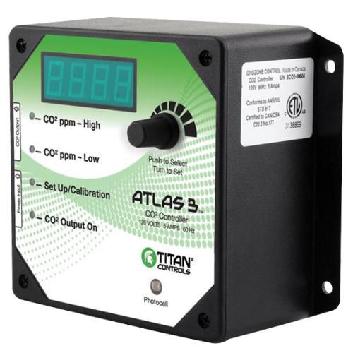 数显二氧化碳控制器 - Atlas® 3 - Titan Controls