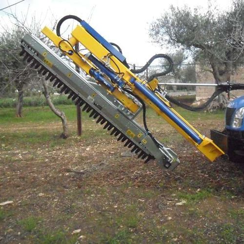 拖拉机悬挂葡萄预修剪机 - Macchine Speciali con potatrice BGP 4000A - OFFICINA MECCANICA B E G SRL - 2行