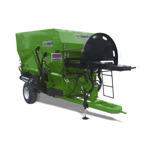 立式立式饲料搅拌机 - AMFMX - Agrimerin Agricultural Machinery - 牵引式 / 带有称重装置