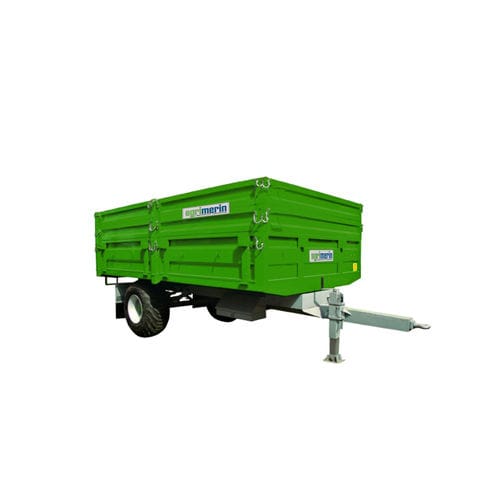 自卸拖车 - AMTRS Series - Agrimerin Agricultural Machinery - 单车轴 / 农用 / 1吨