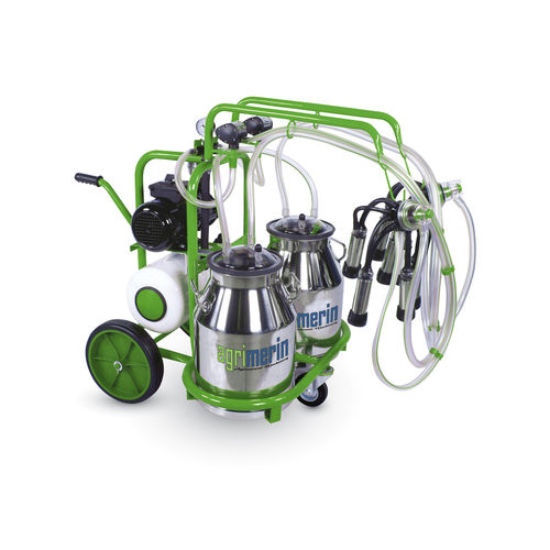 牛用挤奶设备 - AMMM Series - Agrimerin Agricultural Machinery - 电动 / 移动式