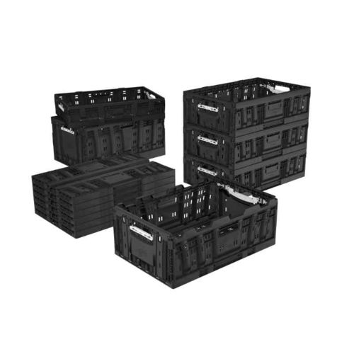 塑料箱子 - RPC AL Series - HDF-emballages - 带孔