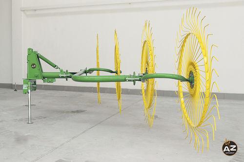 轮式搂草机 - ZNTHR 4	 - Agrozenit Farm Equipment - 侧向堆放式 / 多转子