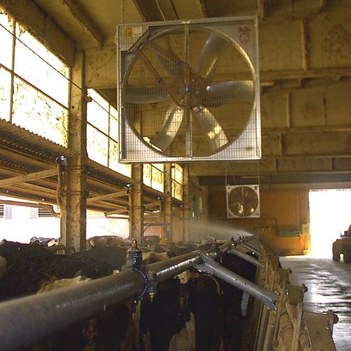 农用建筑通风风扇 - WETFAN - LA MECCANICA SNC - 空气循环 / 天花板